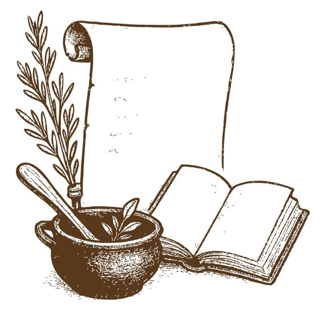 Historical kitchen setting