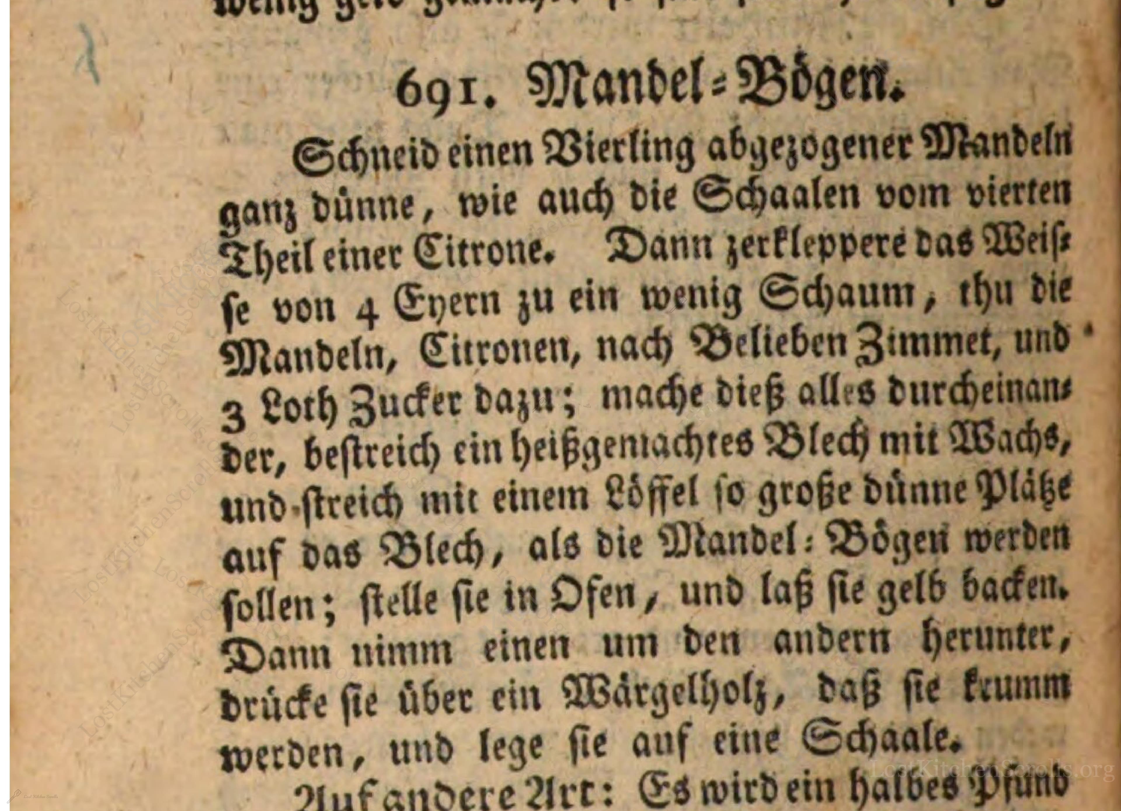 Mandel-Bögen