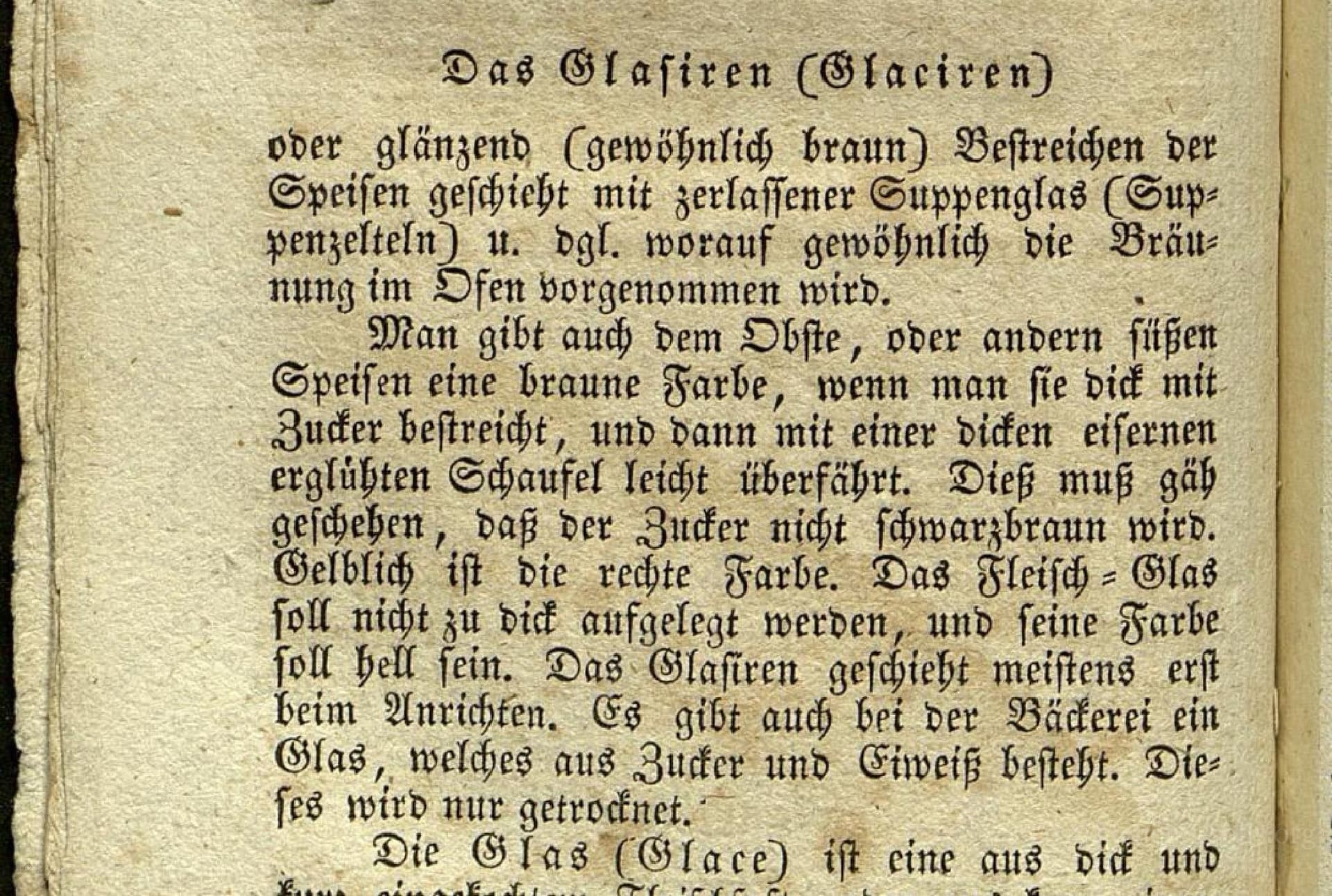 Das Glasiren (Glaciren)