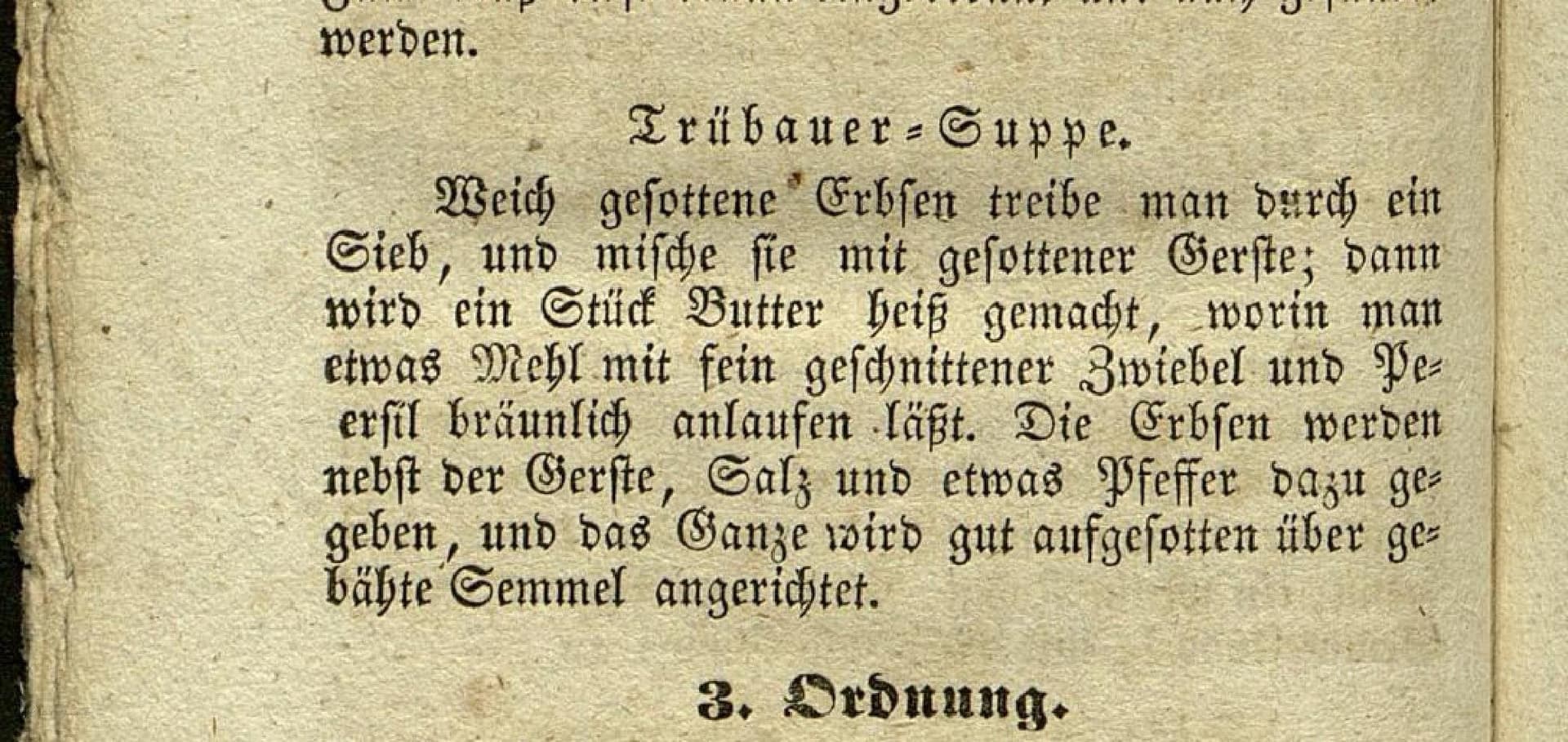 Trübauer = Suppe