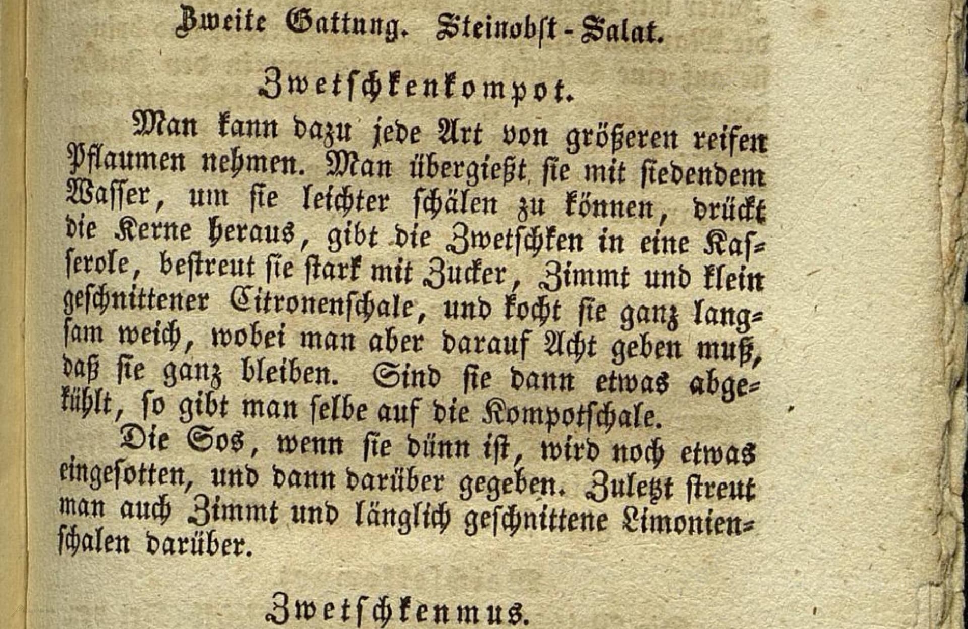 Zwetschkenkompot