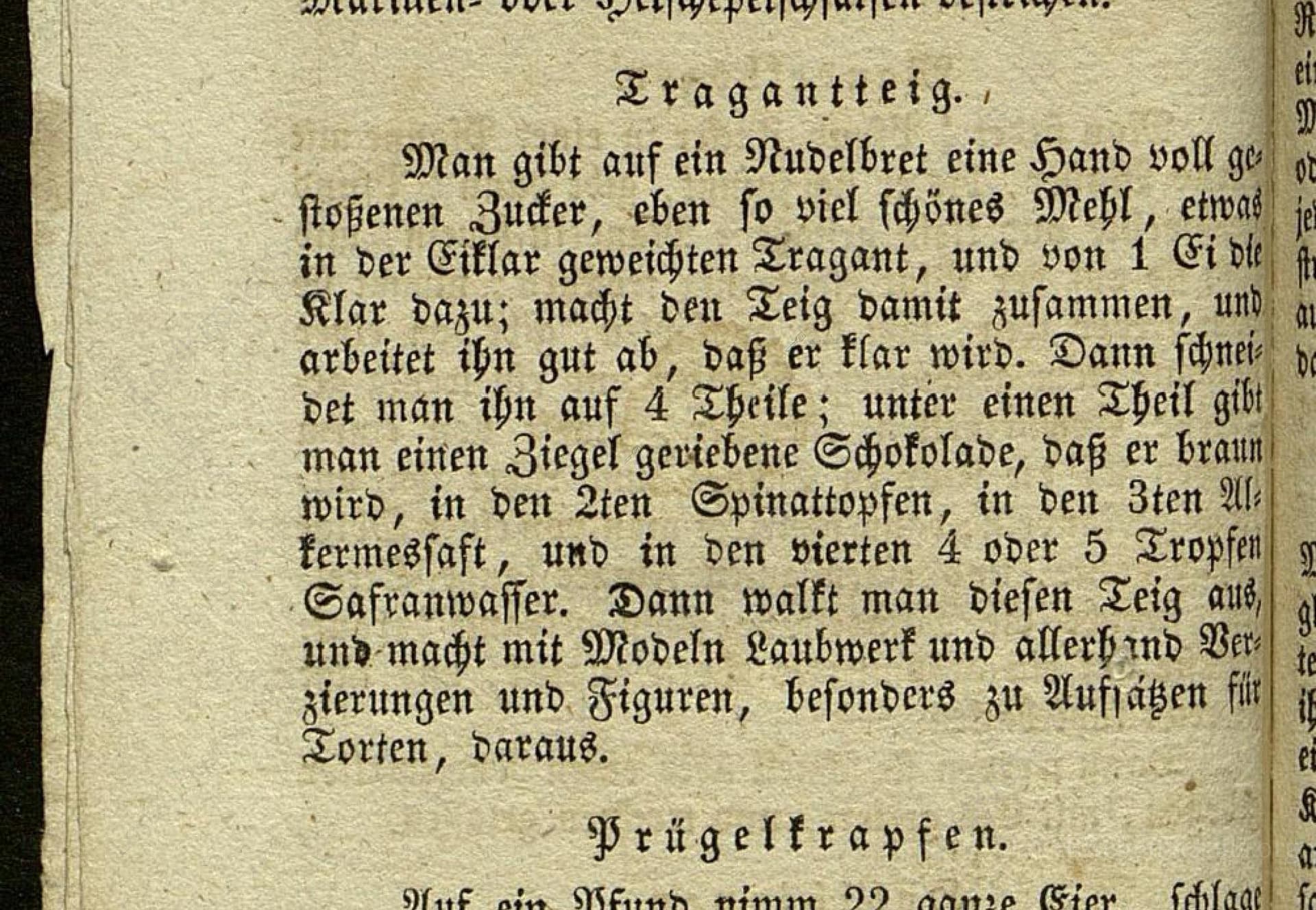 Tragantteig
