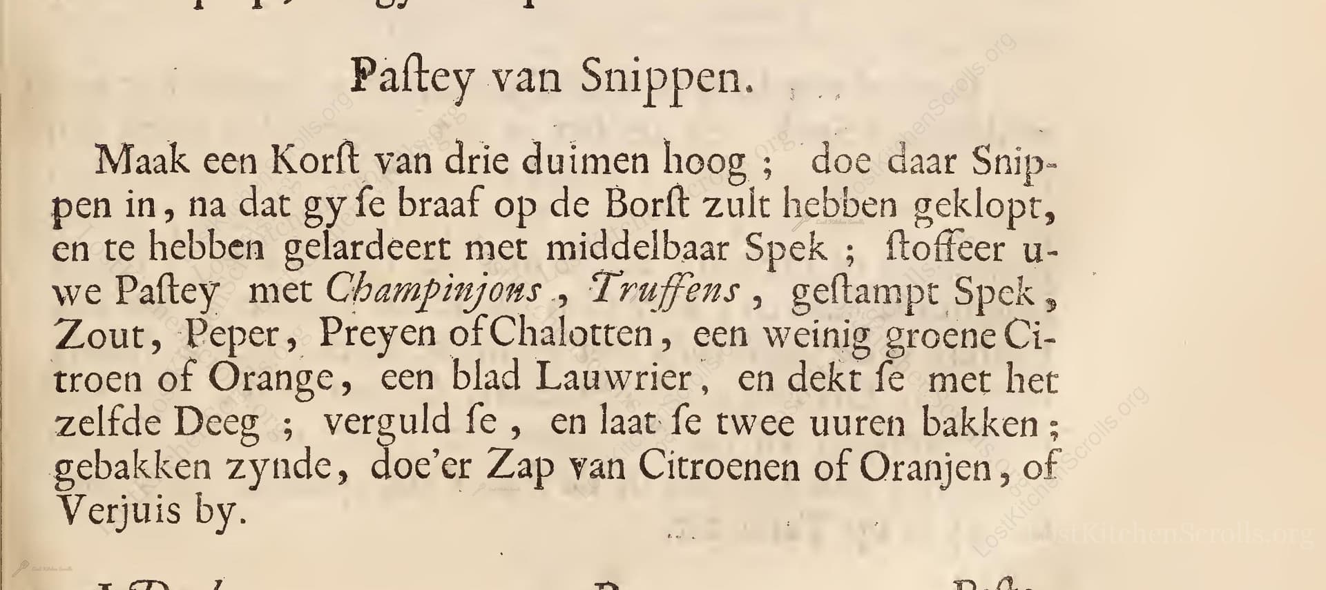 Paftey Van Snippen