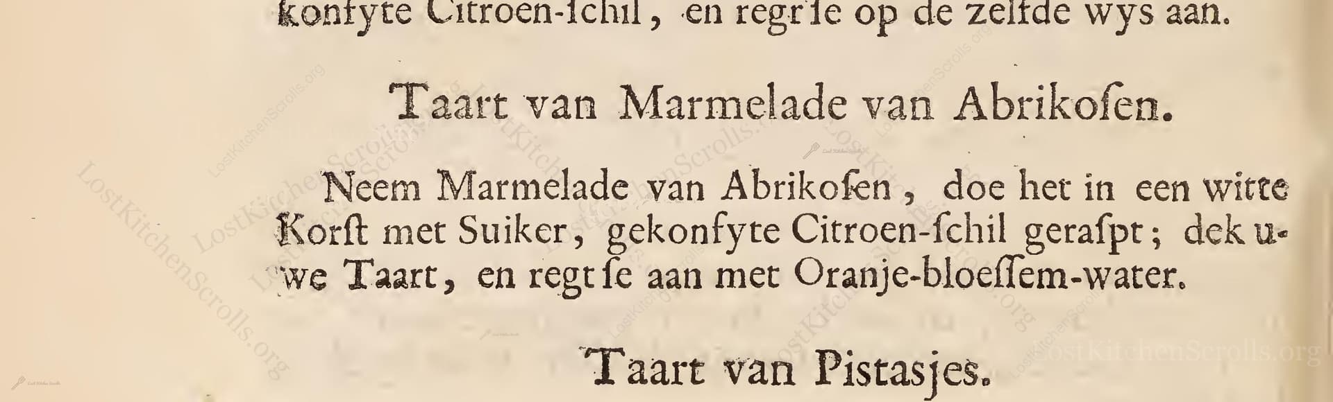 Taart Van Marmelade Van Abrikosen