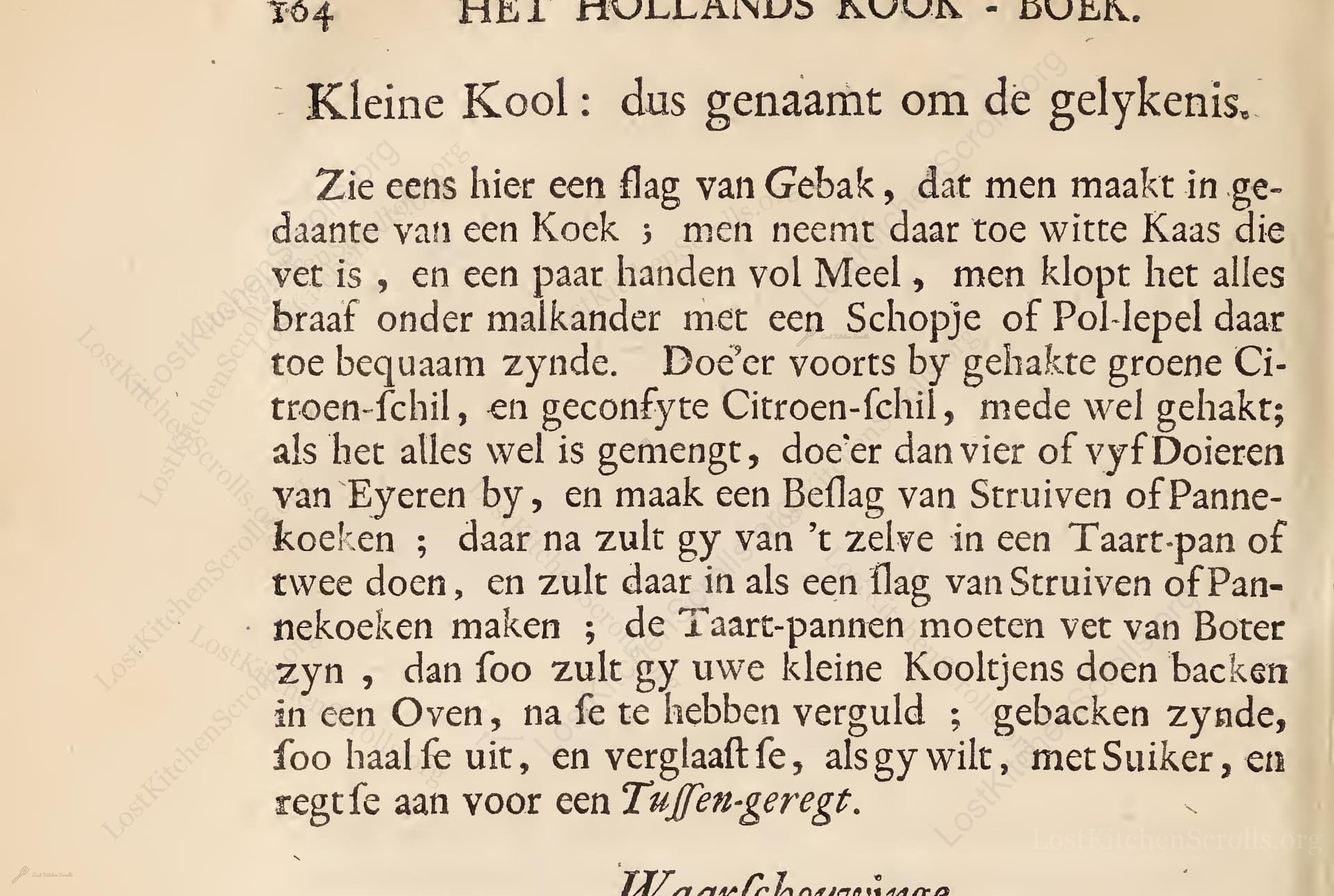 Kleine Kool: Dus Genaamt Om De Gelykenis