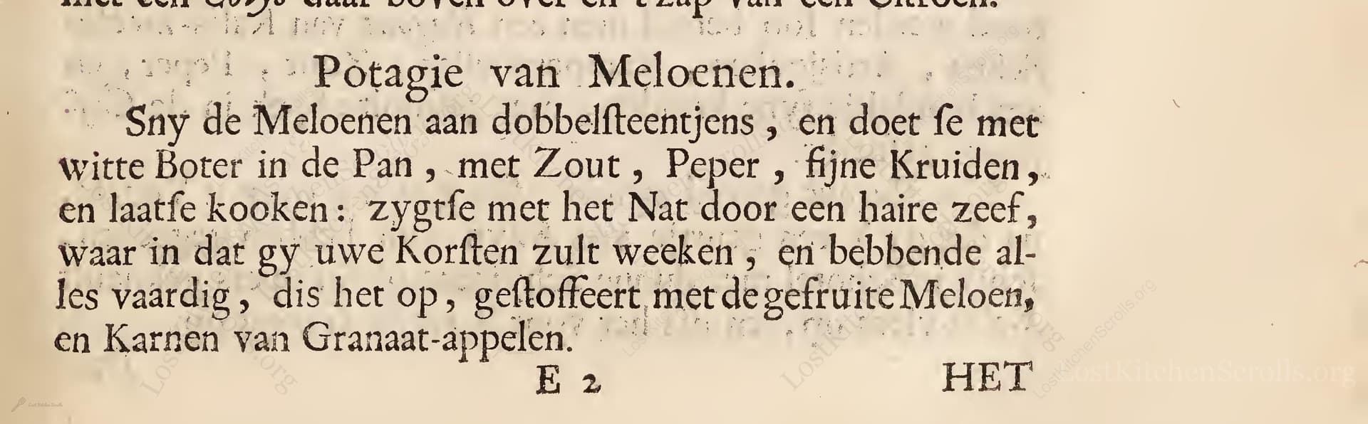 Potagie Van Meloenen