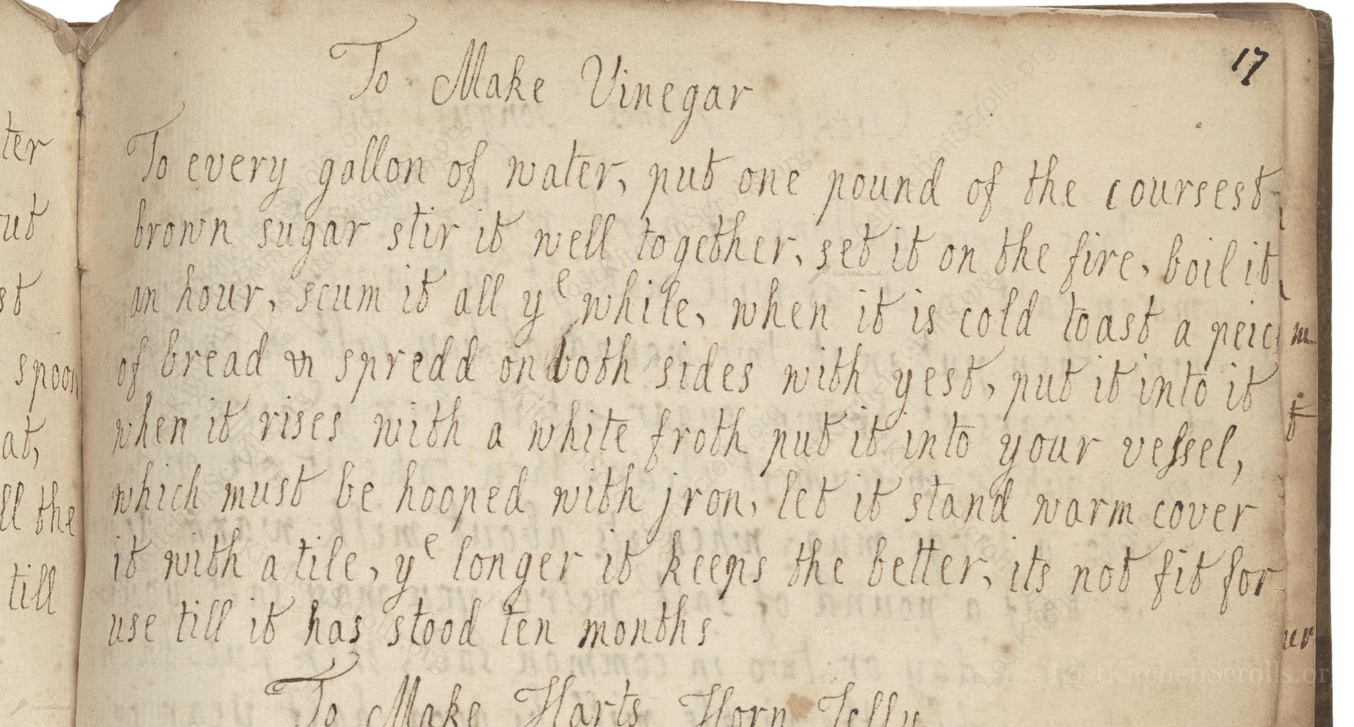 To Make Vinegar