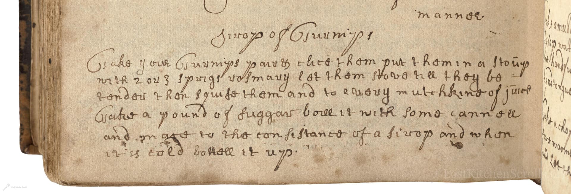 Siurop Of Turnips