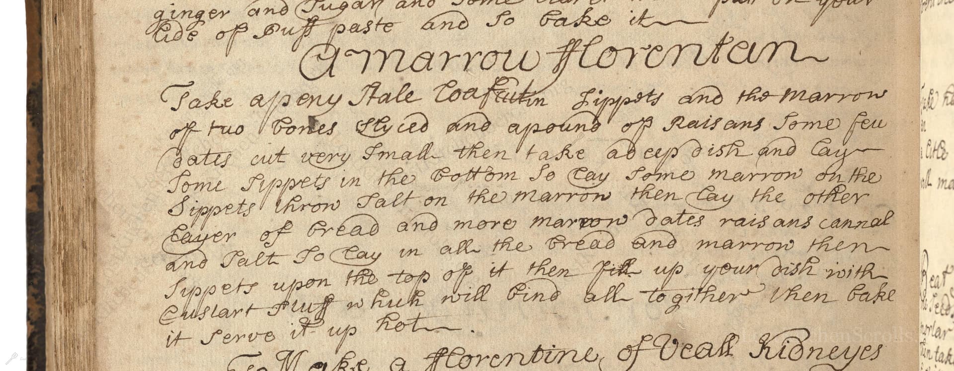 A Marrow Florentain