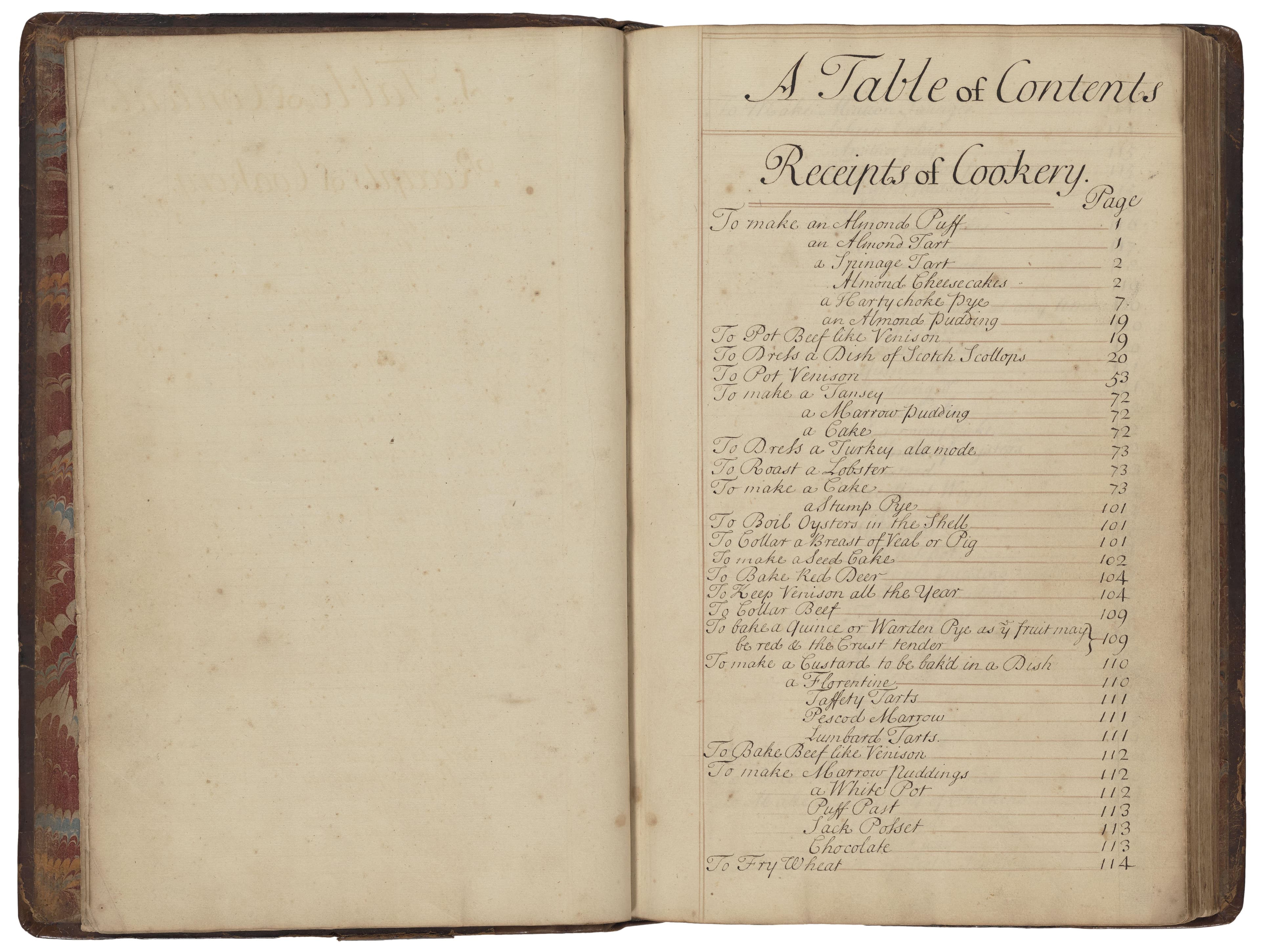 Cookery and medicinal recipes of M.W. cover