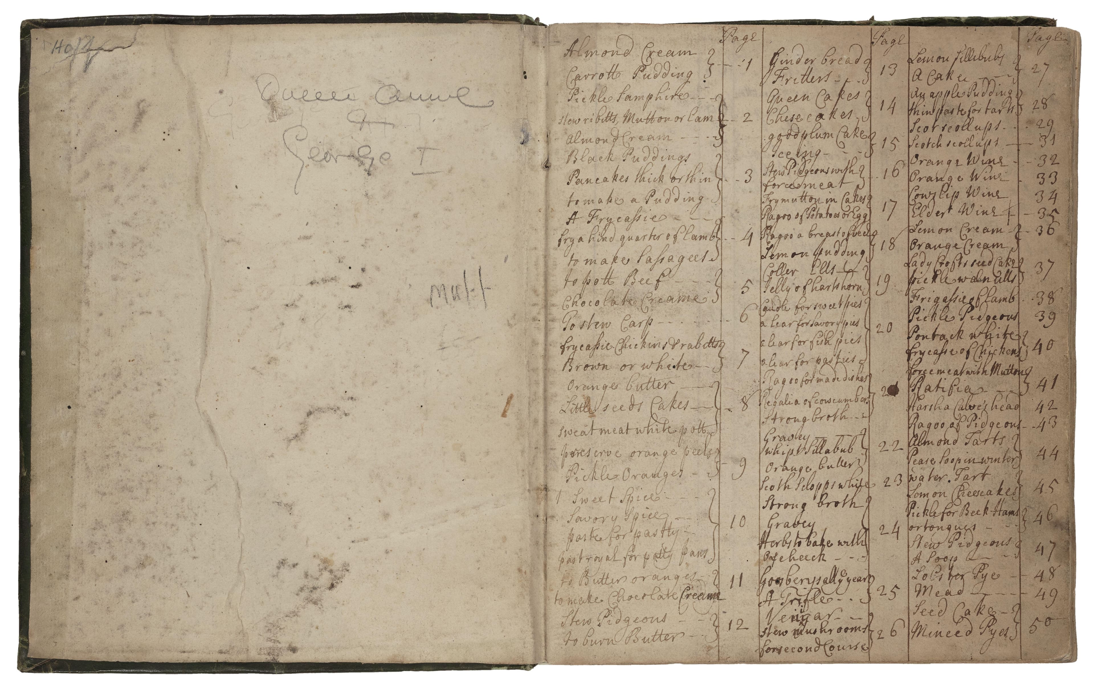 Cookery book of Jane Webb, compiled by several people cover