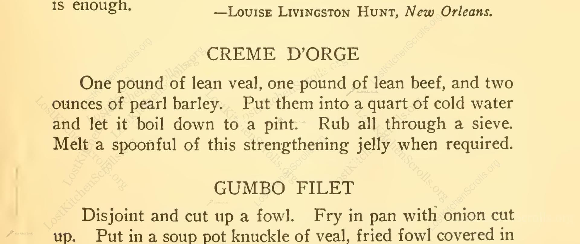 Creme D'Orge