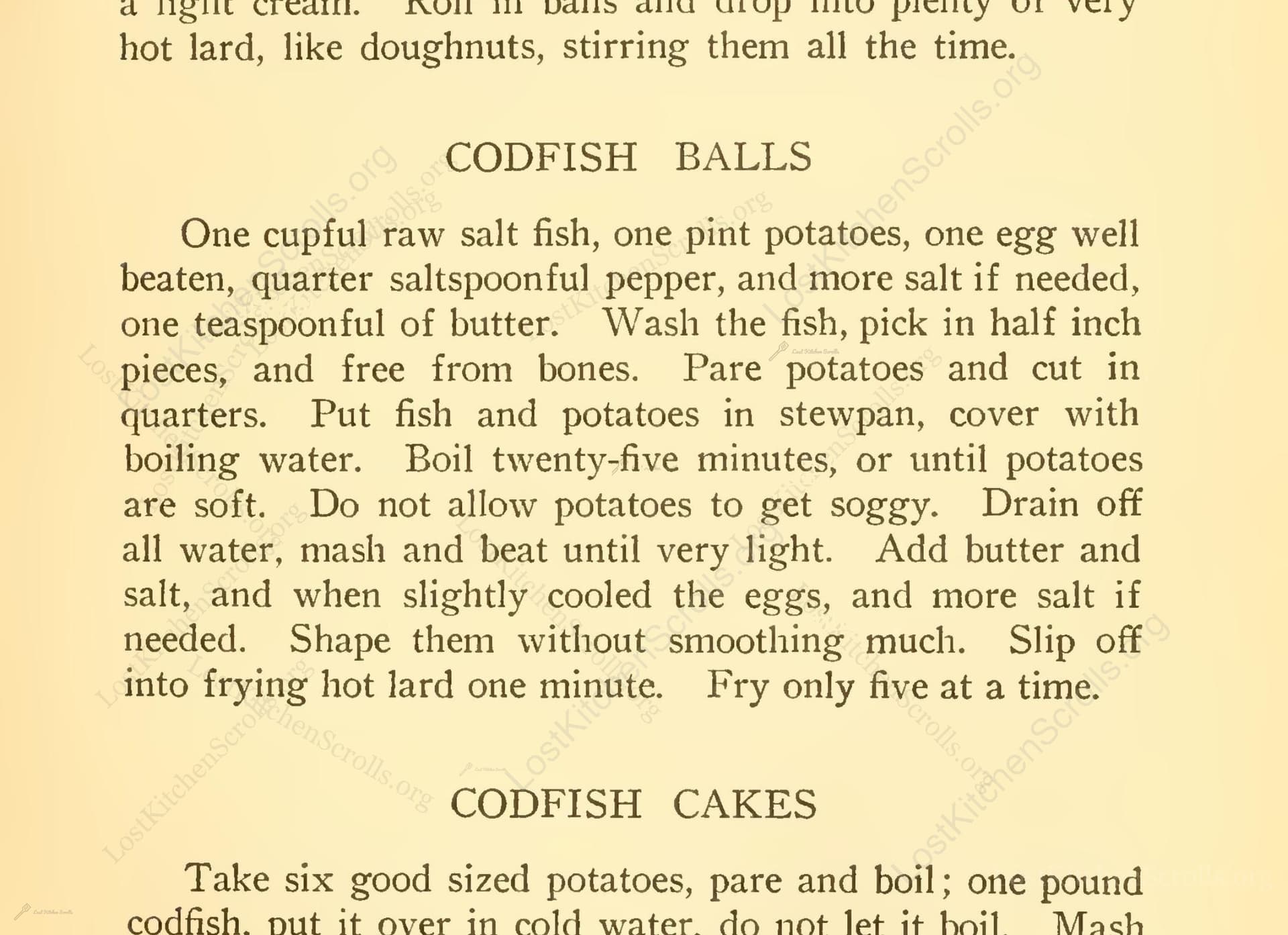 Codfish Balls