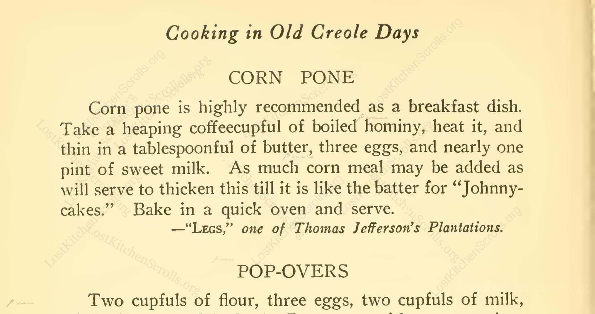 Corn Pone