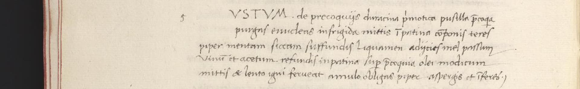 Vstum De Praecocis Duracinis