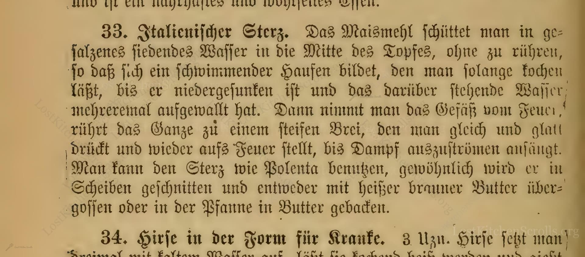Italienischer Sterz