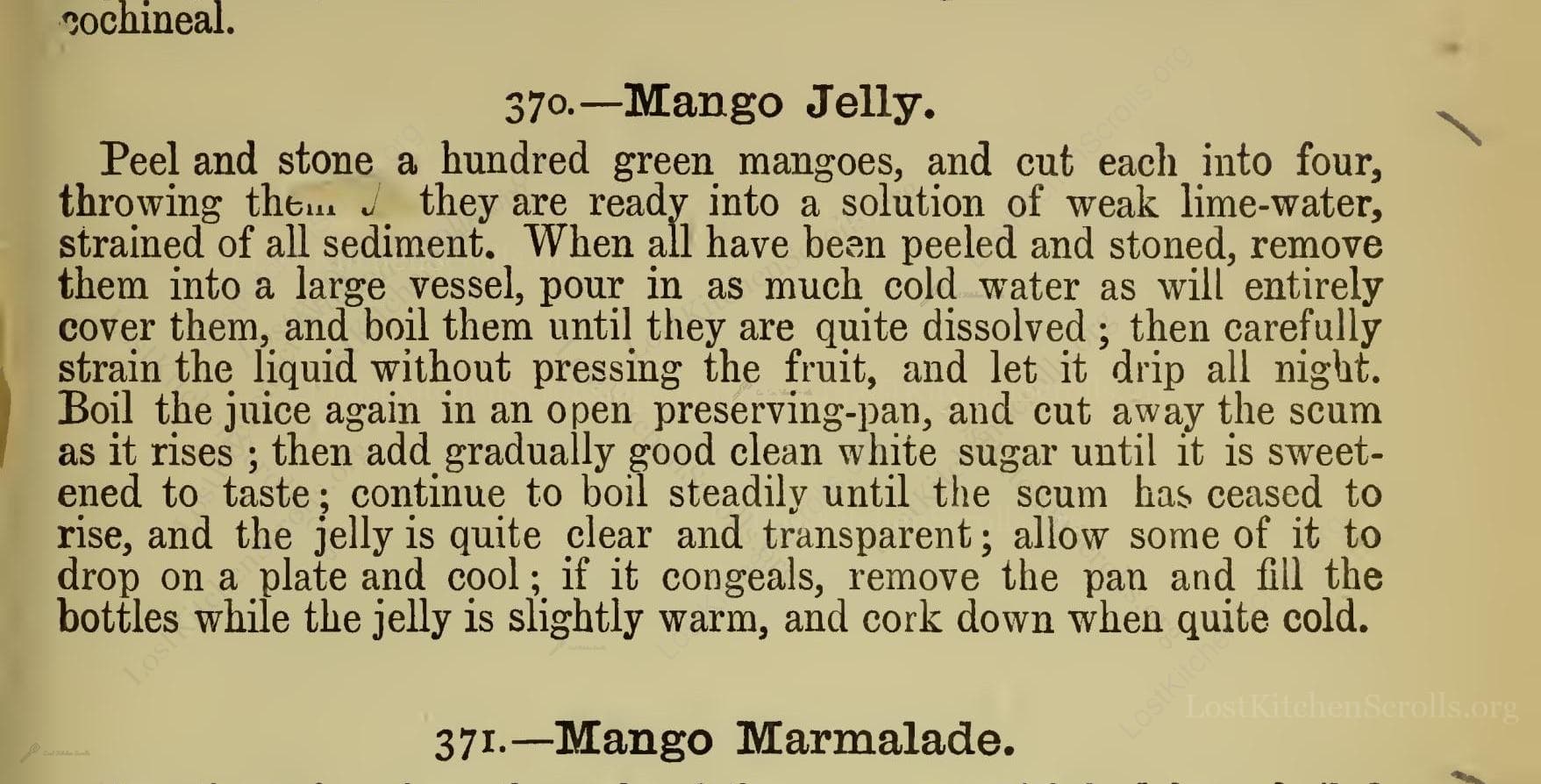 —Mango Jelly