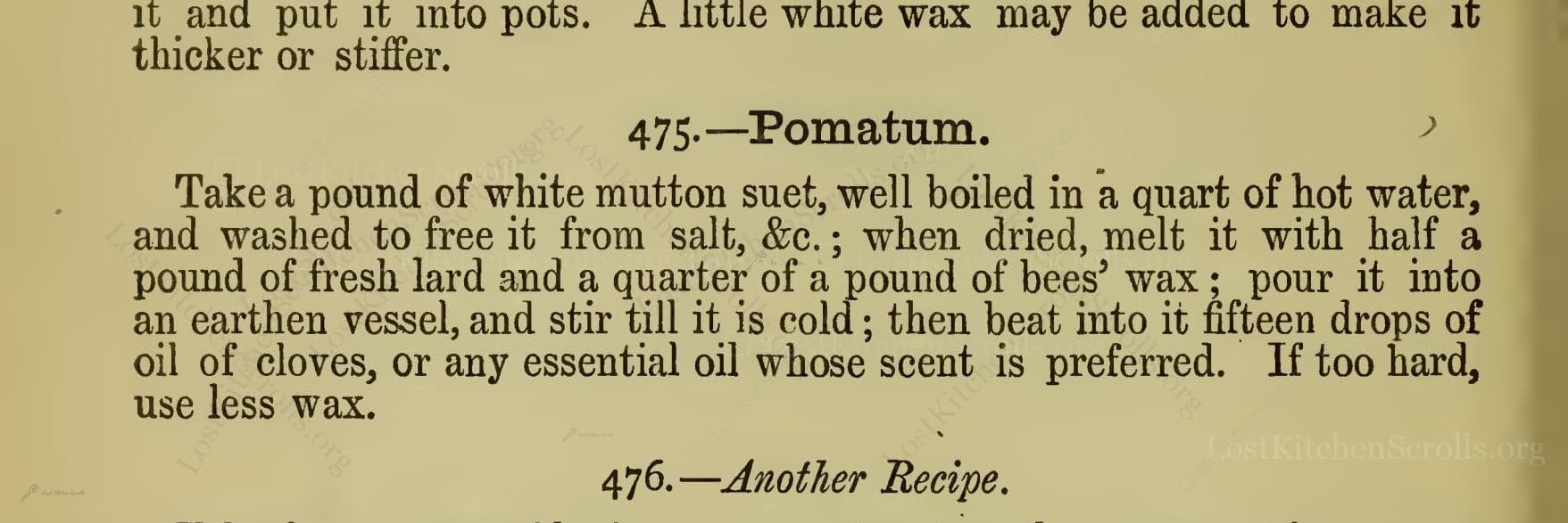 —Pomatum