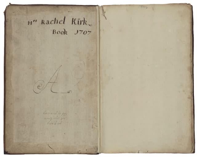 Mrs. Rachel Kirk Book 1707 - Click to view recipe in book