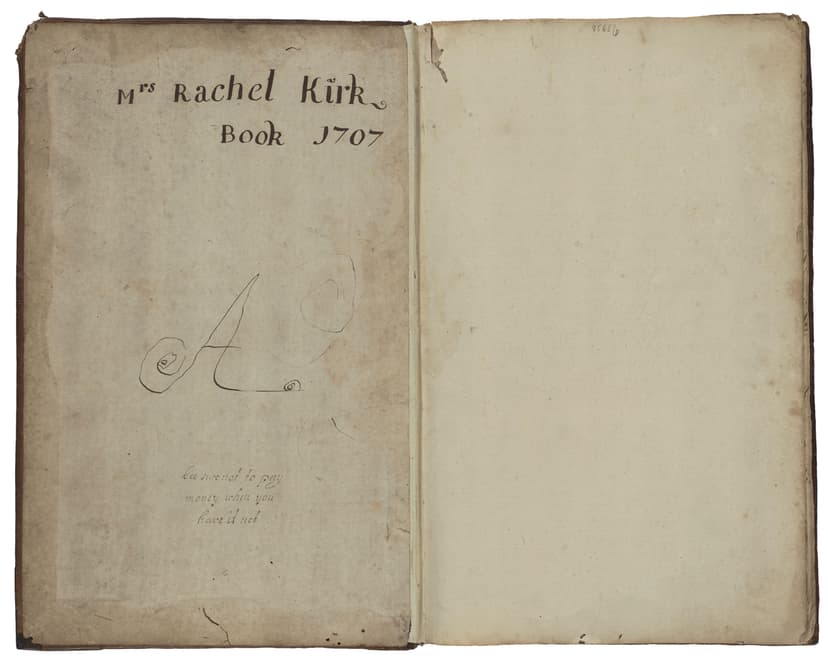 Mrs. Rachel Kirk Book 1707 - Click to view recipe in book