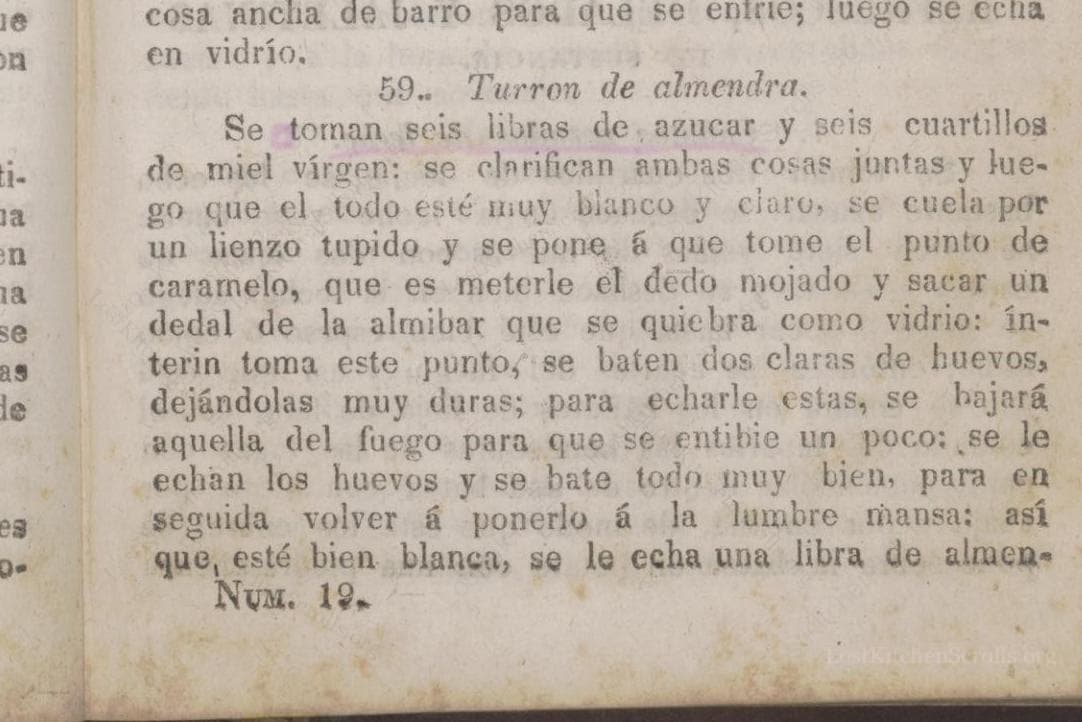 Turron De Almendra