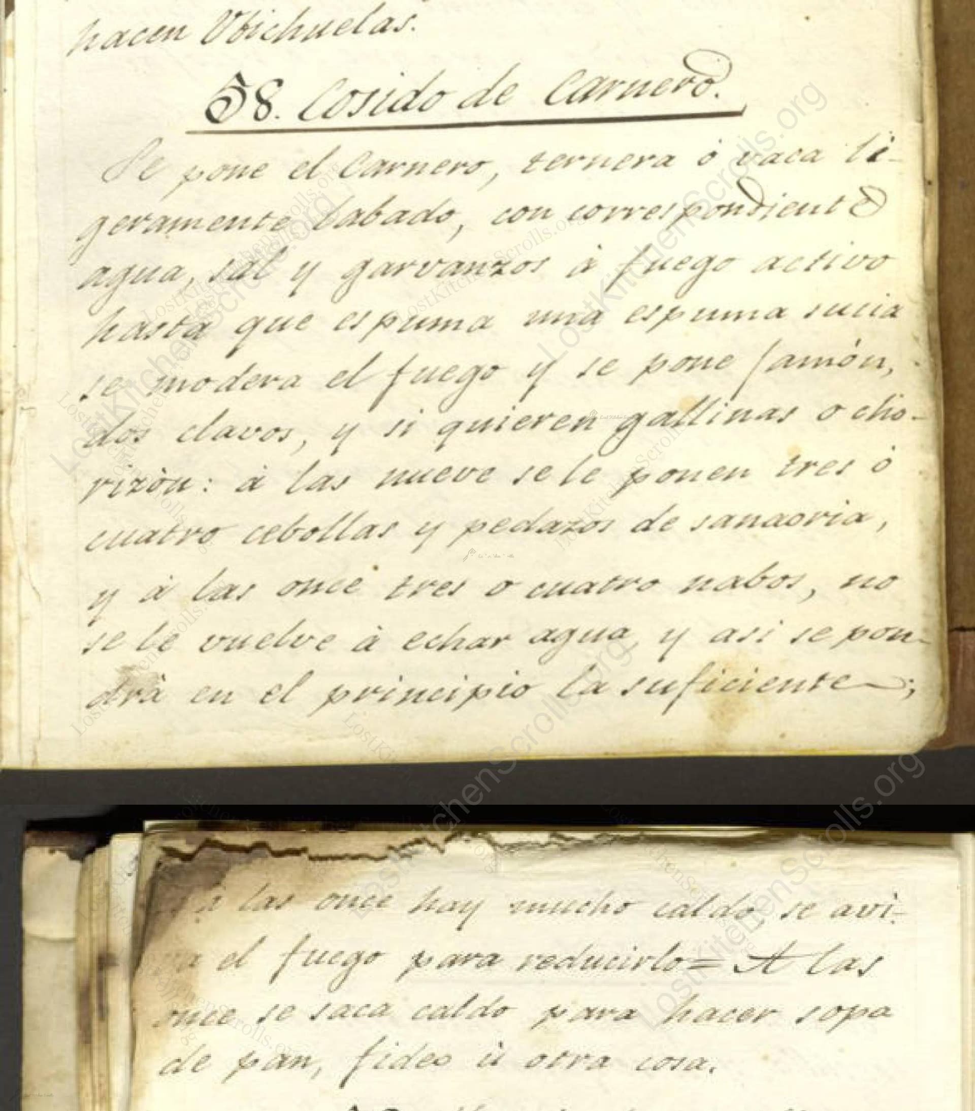 Cosido De Carnero