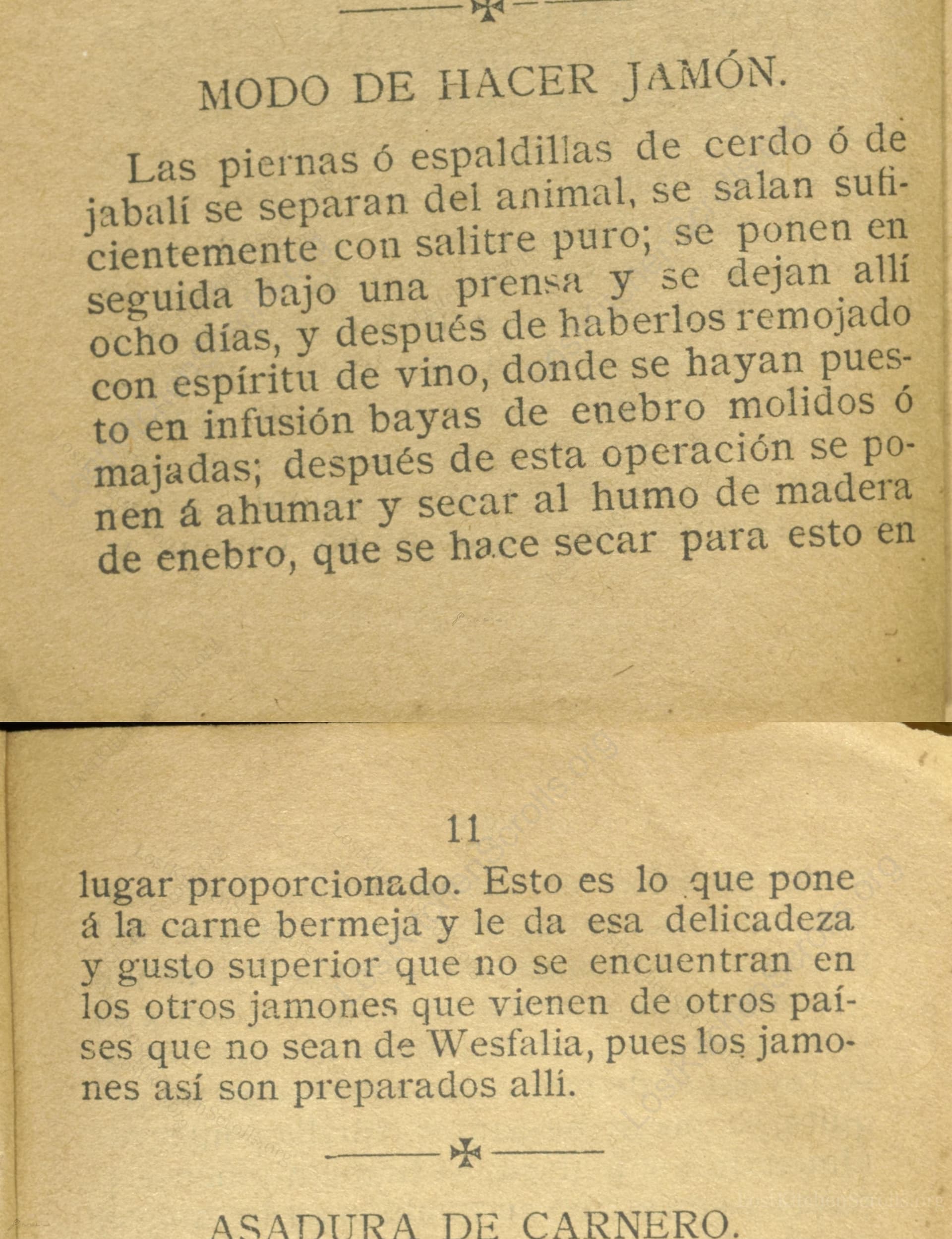Modo De Hacer Jamón