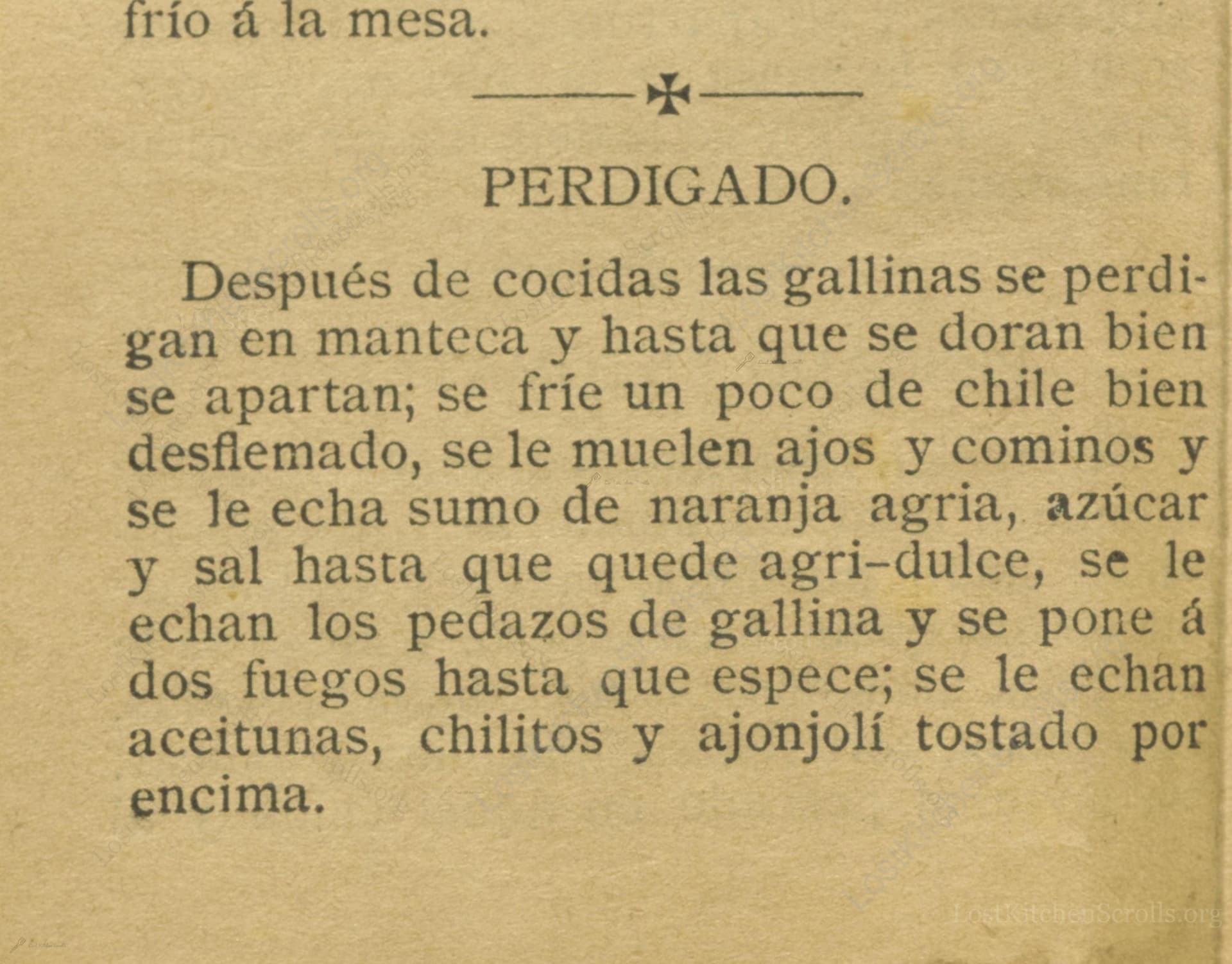 Perdigado