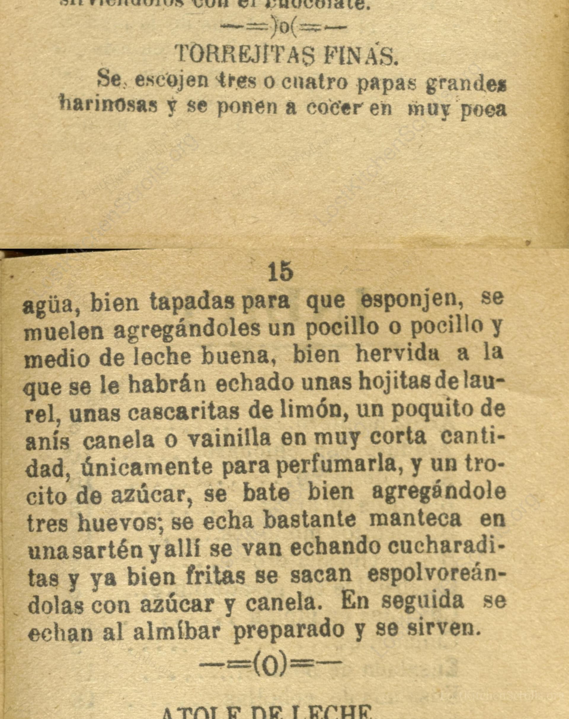 Torrejitas Finas