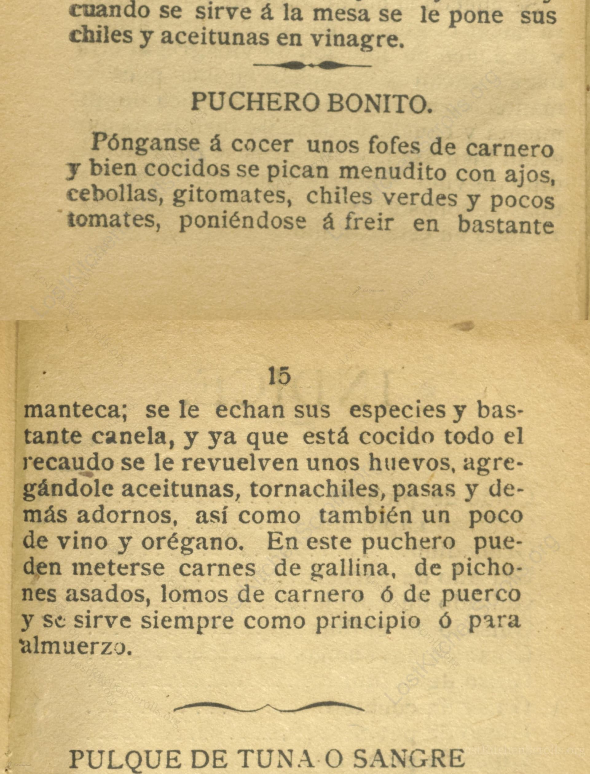 Puchero Bonito