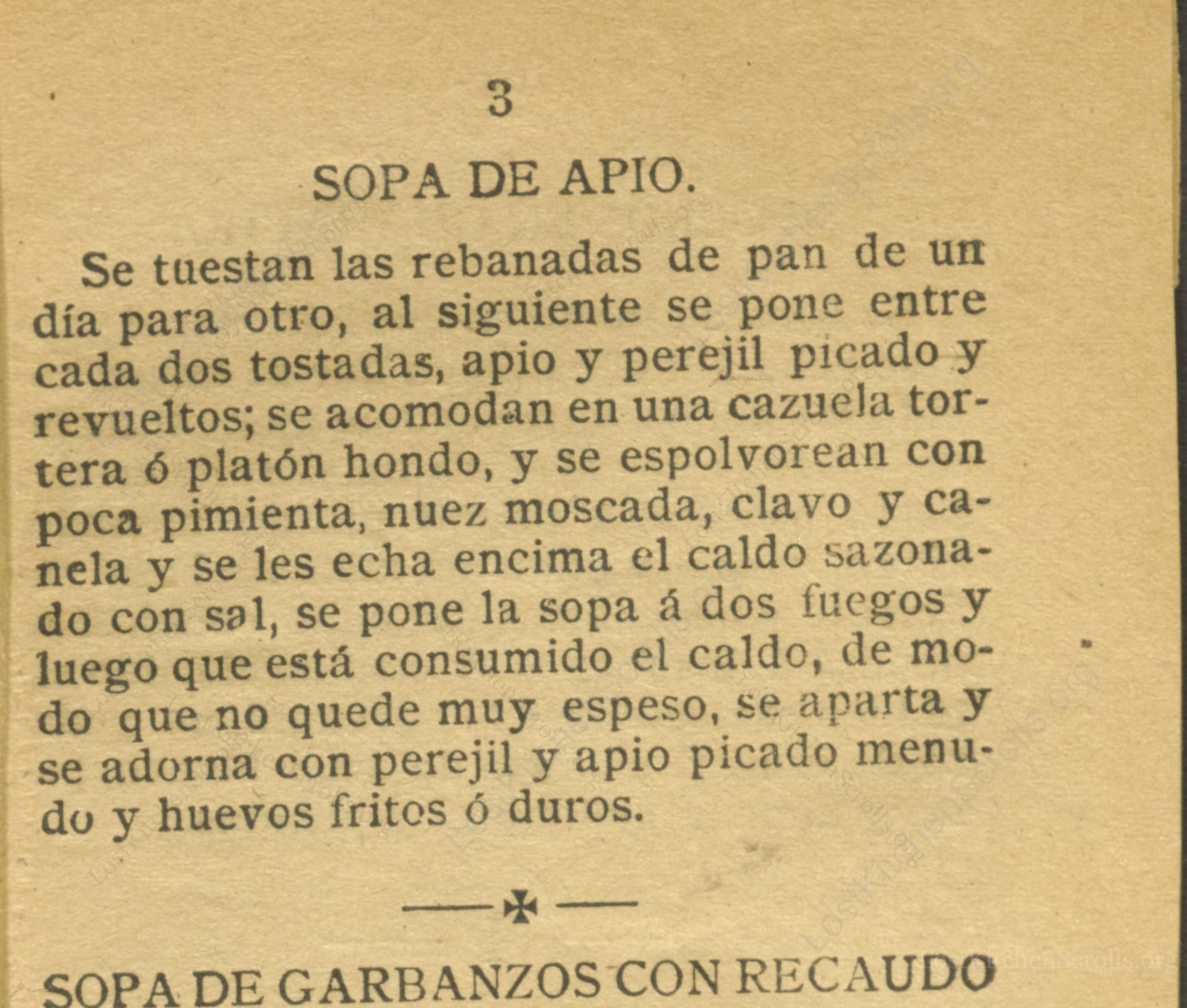 Sopa De Apio