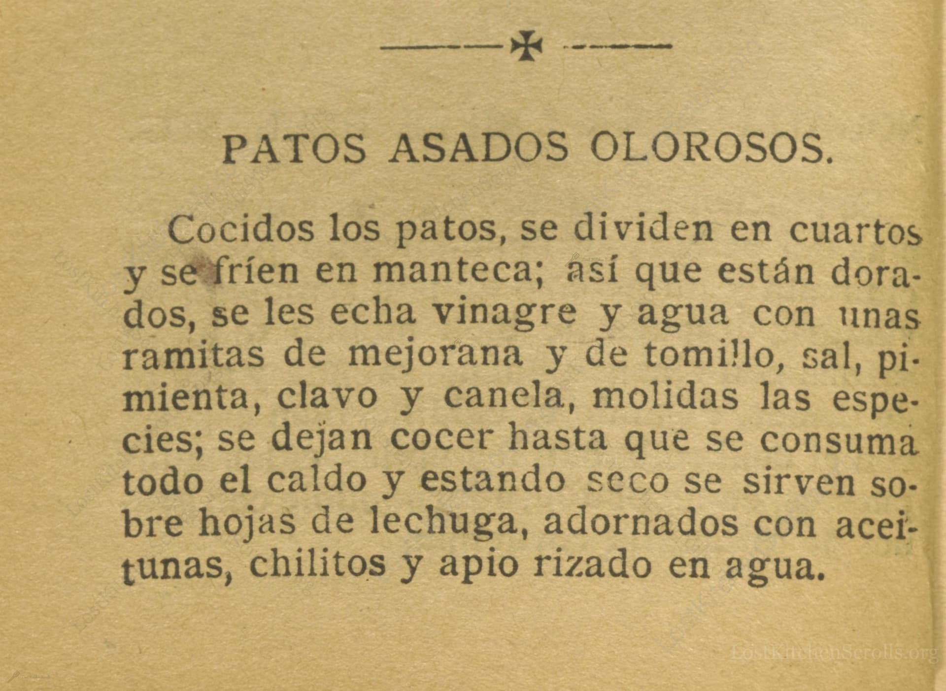 Patos Olorosos