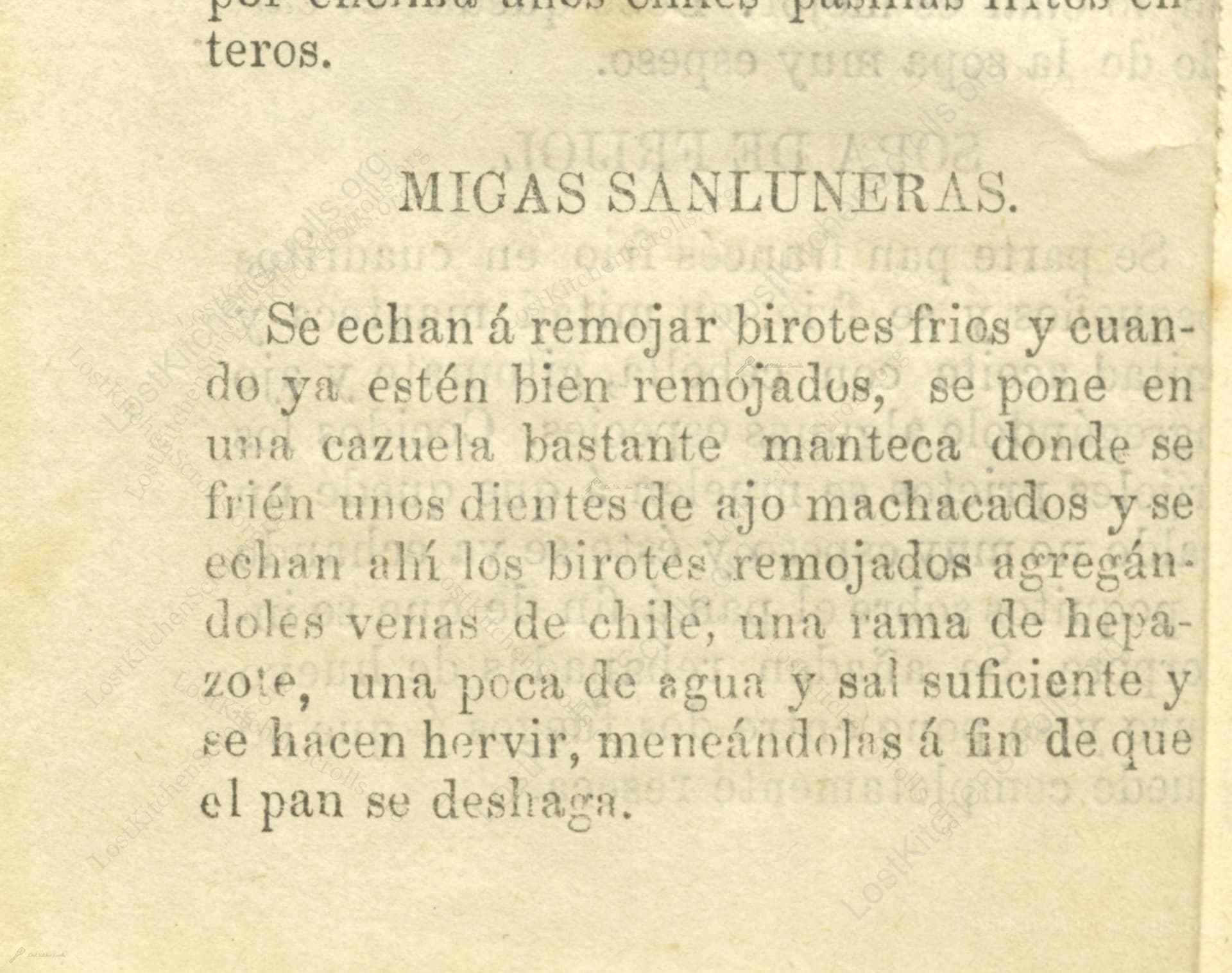 Migas Sanluneras