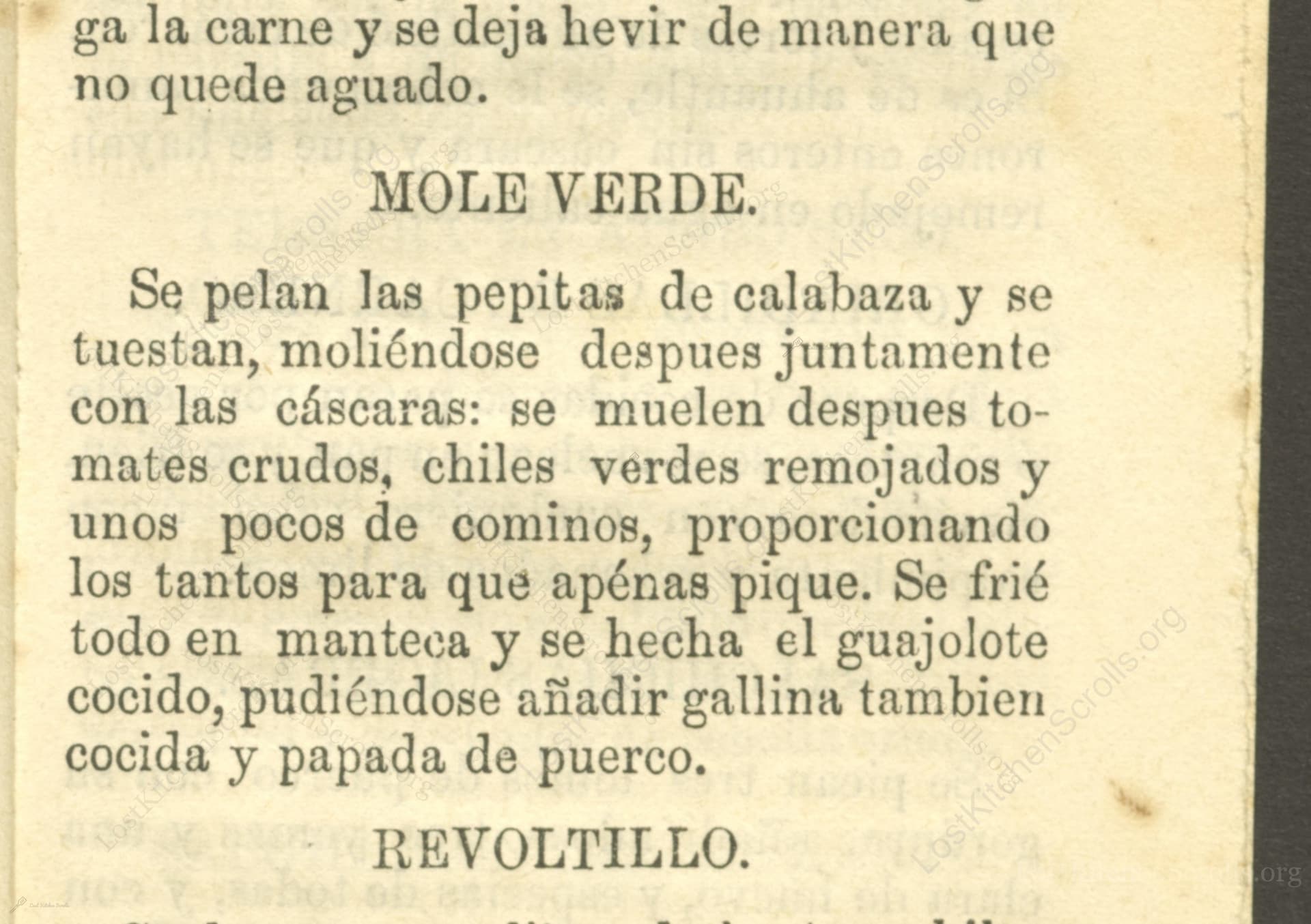 Mole Verde