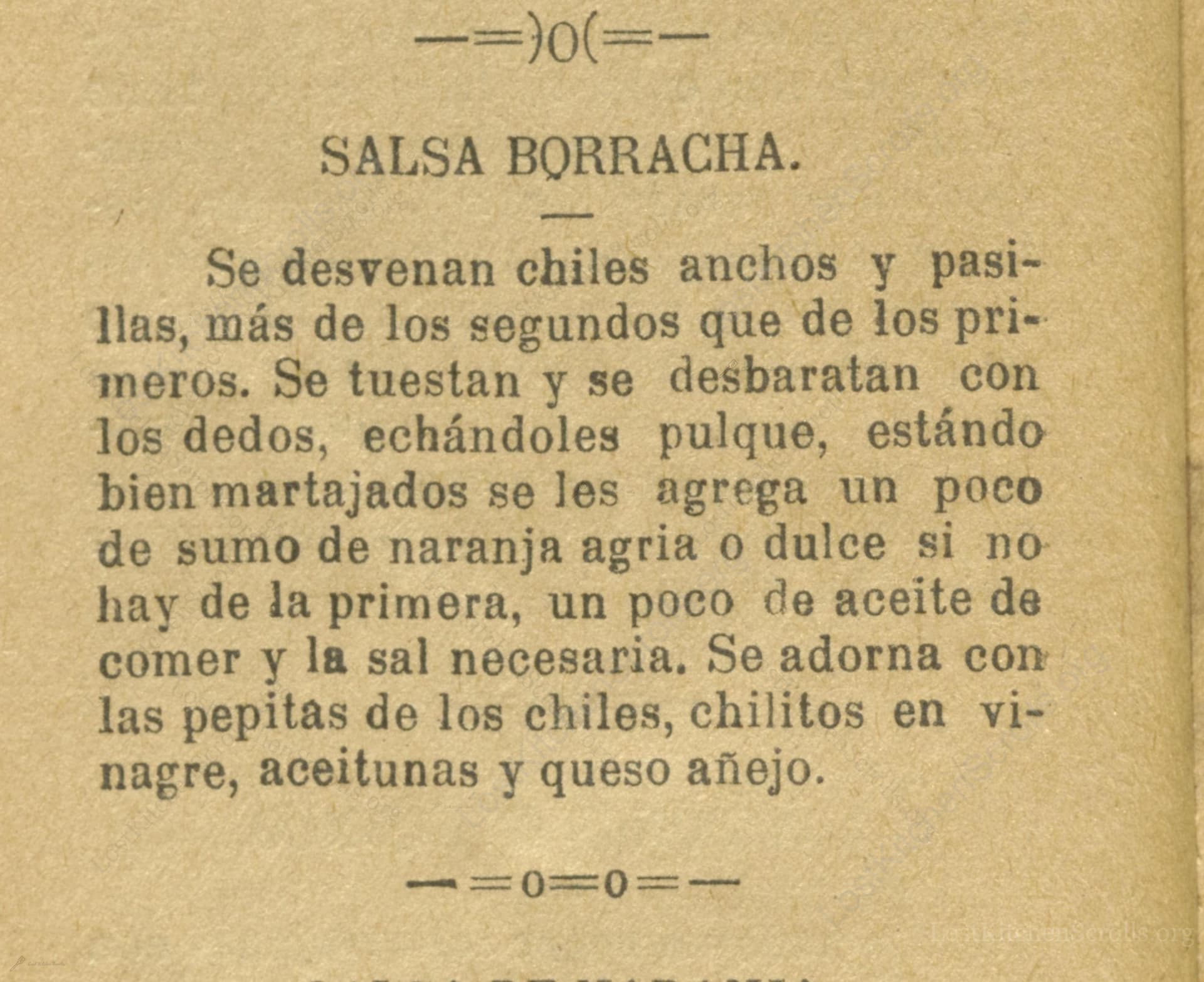 Salsa Borracha