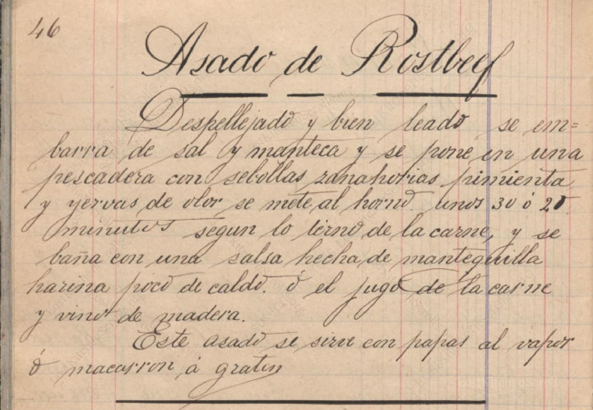 Asado De Rostbeef