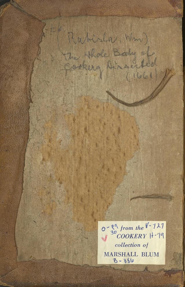 The whole body of cookery dissected - Click to view recipe in book