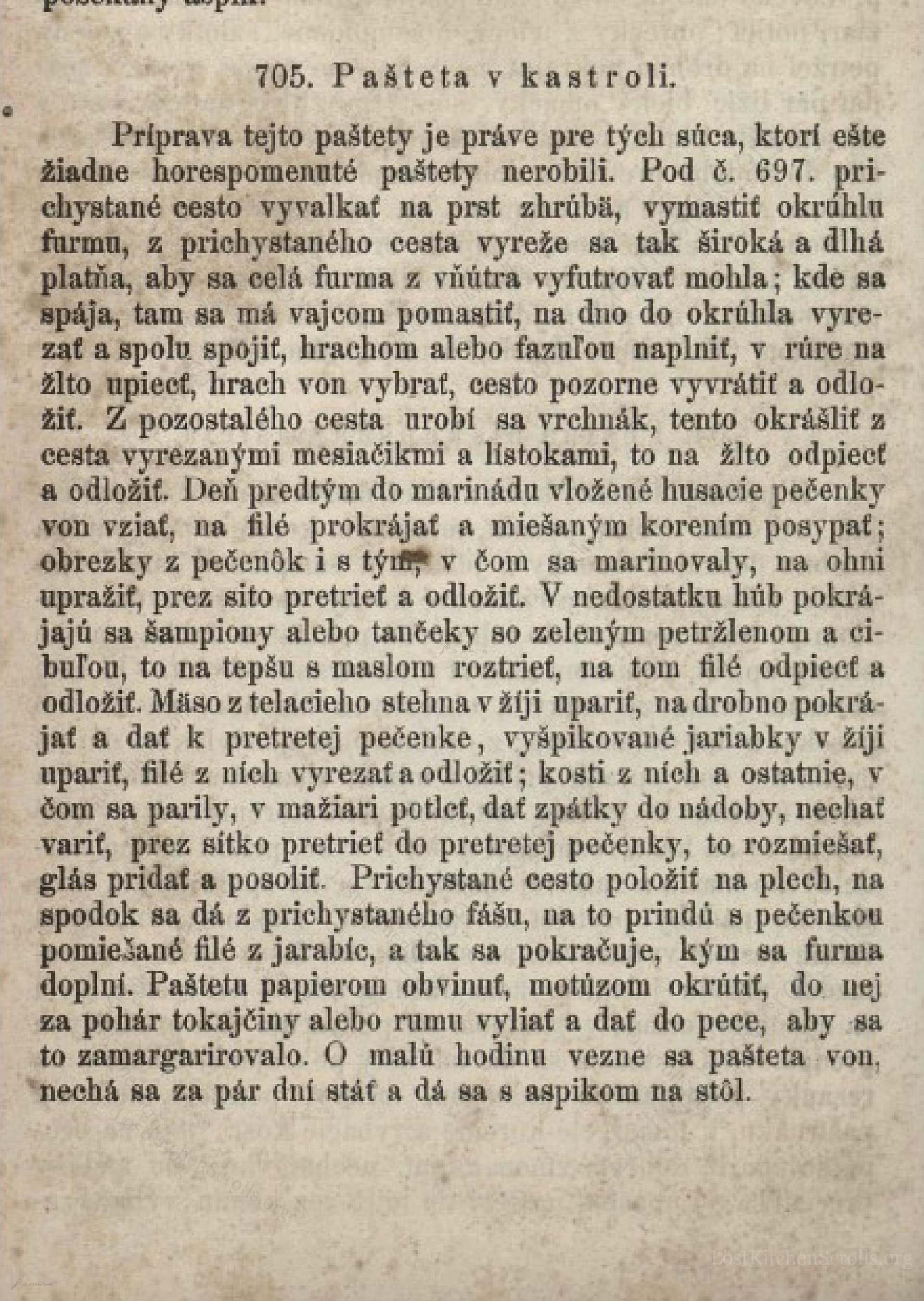 Pašteta V Kastroli