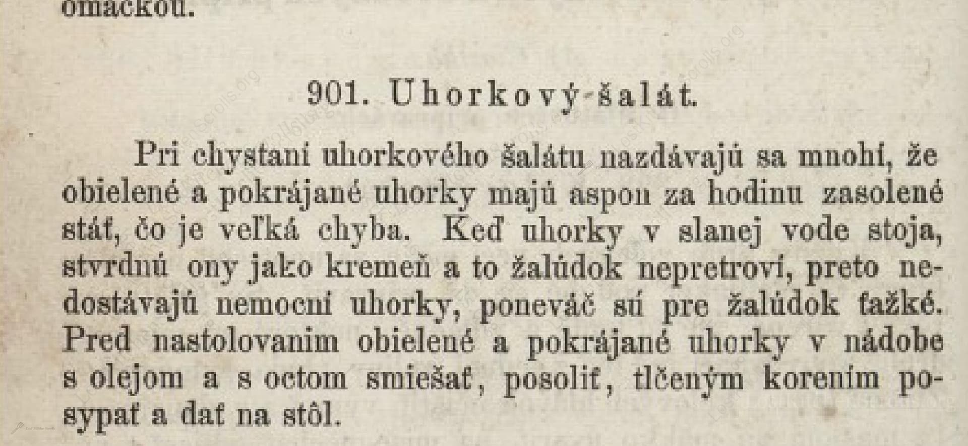 Uhorkový-Šalát