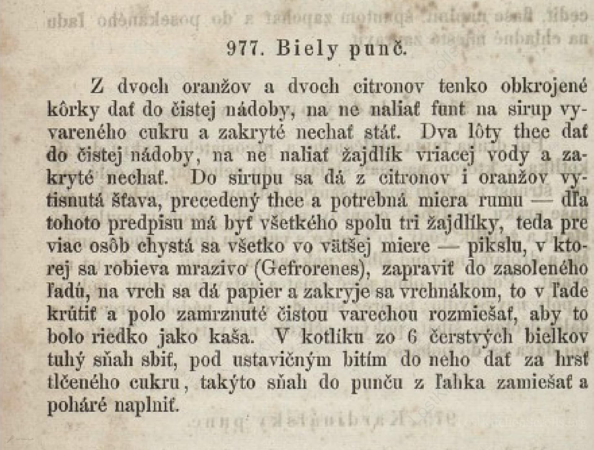 Biely Punč