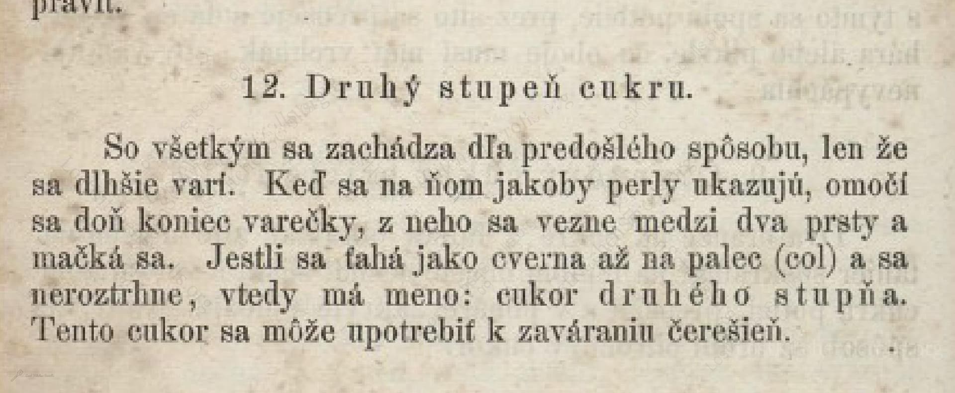 Druhý Stupeň Cukru