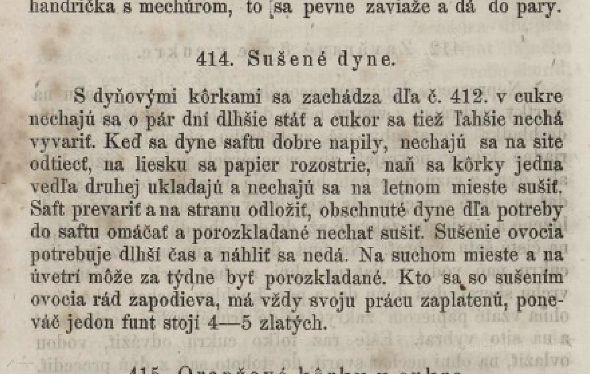 Sušené Dyne