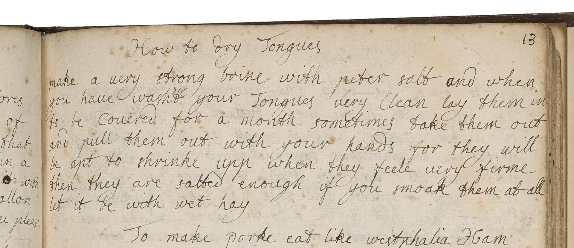 How To Dry Tongues