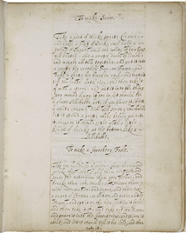 Receipt book of Sarah Longe - Click to view recipe in book