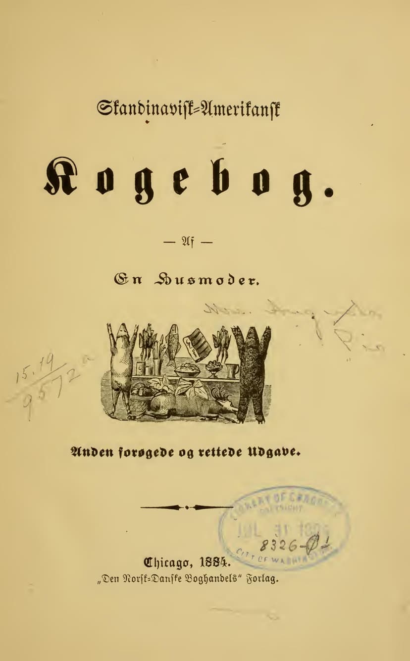 Skandinavisk-amerikansk kogebog - Click to view recipe in book