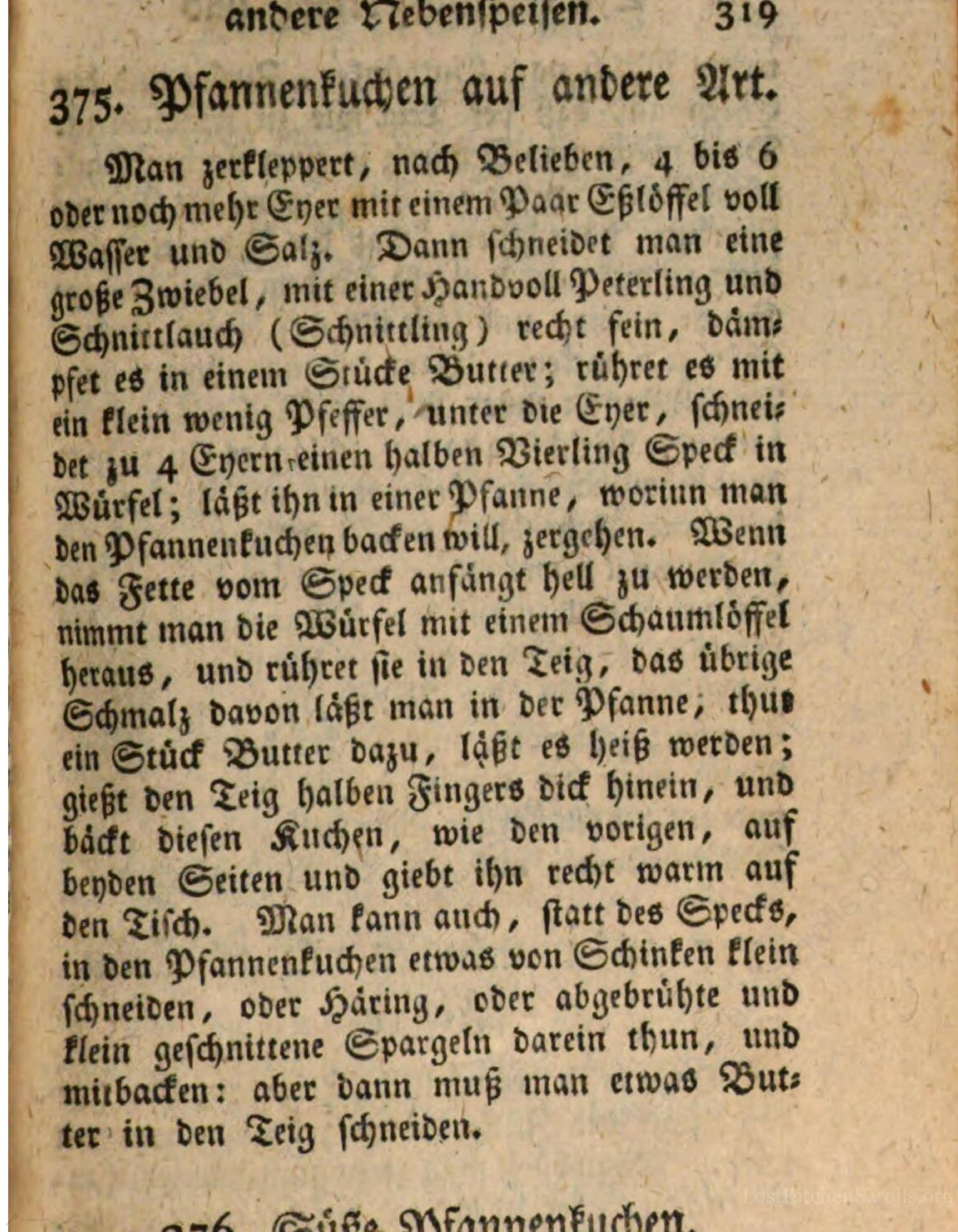 Pfannenkuchen Auf Andere Art