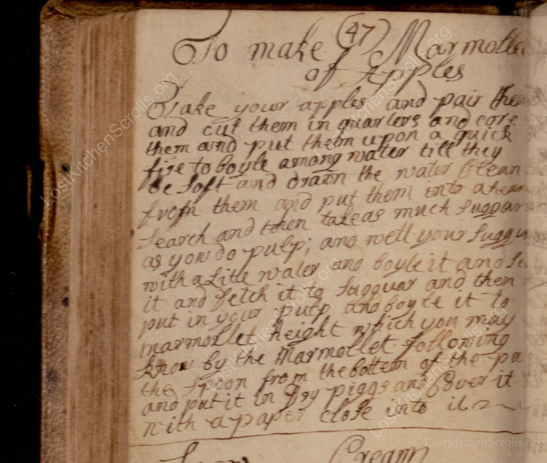 To Make 47 Marmollet Of Apples