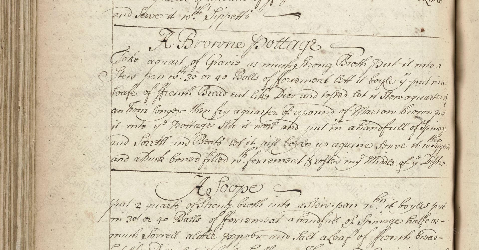 A Browne Pottage