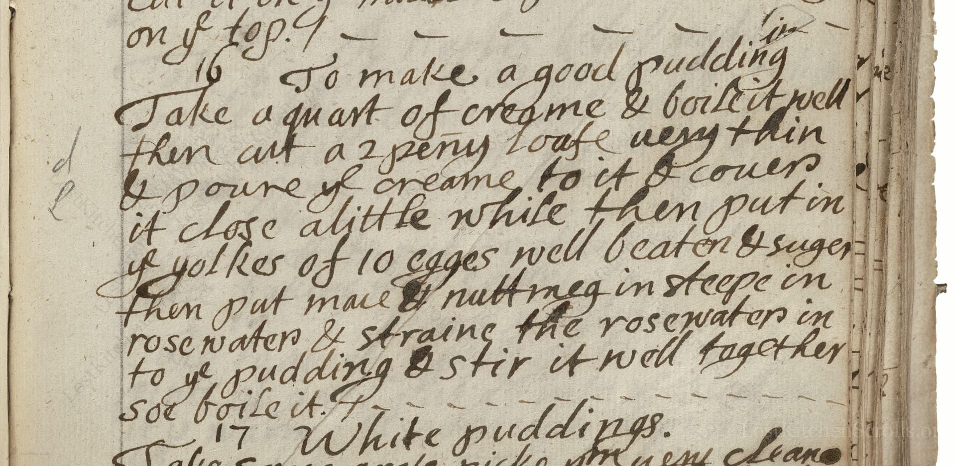 To Make A Good Pudding