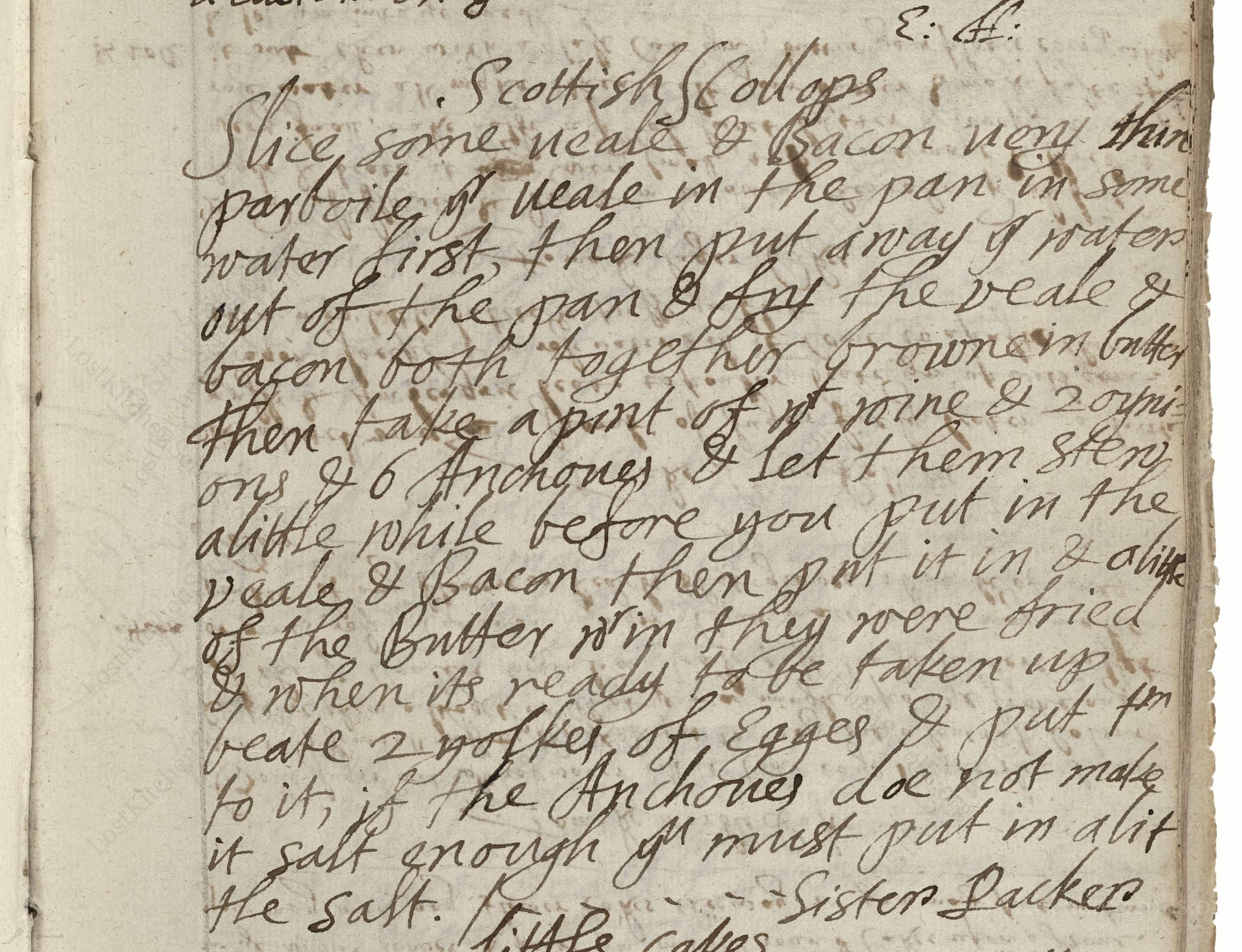 Scottish Collops